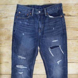 Levis 511 Mens jeans 30x29.5 distressed destroyed